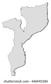 Map - Mozambique