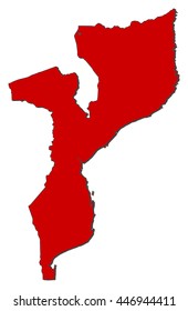 Map - Mozambique