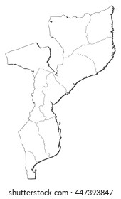 Map - Mozambique