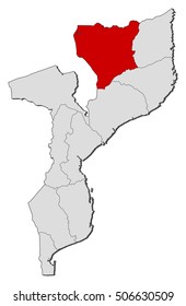 Map - Mozambique, Niassa