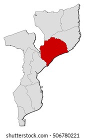 Map - Mozambique, Zambezia