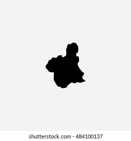 Map of Murcia Vector Illustration