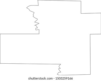 map of murray county in state of oklahoma