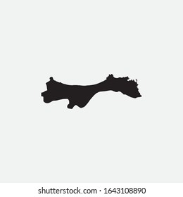 Map of Muscat - Osman graphic element Illustration template design
