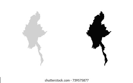 Map of Myanma