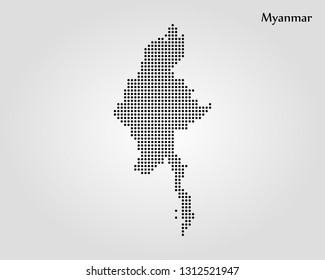 Map of Myanmar