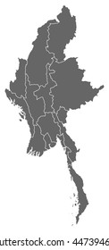Map - Myanmar