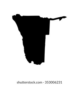 Map of Namibia