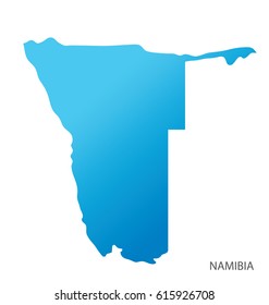 Map of namibia
