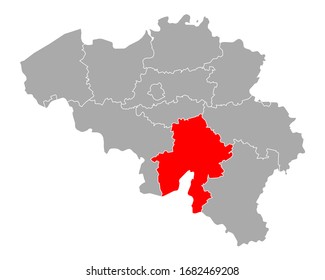 Carte Provinces Belgique Images Stock Photos Vectors Shutterstock