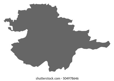 Map - Naryn (Kyrgyzstan)