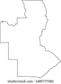 map of Natchitoches county in louisiana