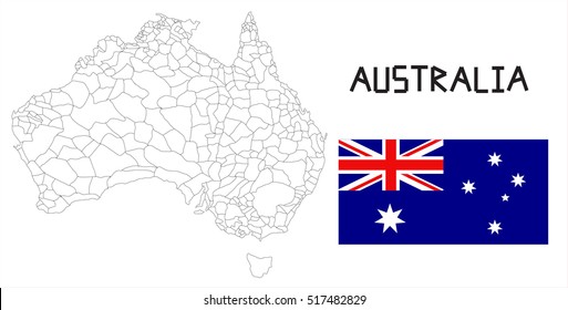 17,673 Map australia outline Images, Stock Photos & Vectors | Shutterstock