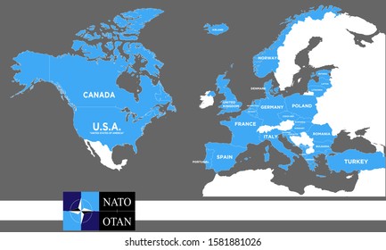 Map Nato Countries World Detailed 260nw 1581881026 