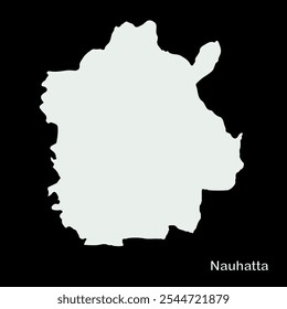 Mapa de Nauhatta Block, Distrito Saharsa, Estado de Bihar, República de la India, Gobierno de Bihar, territorio indio, India oriental, política, aldea, turismo