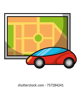 map navigation car autonomous web application