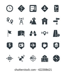 Map and Navigation Cool Vector Icons 3