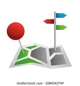 map navigation gps pointer directions