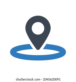 Map navigation icon.point,position (vector illustration)