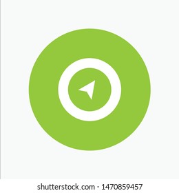 Map, Navigation, Location. Vector Icon Template background