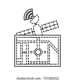 map navigation satellite signal application destination