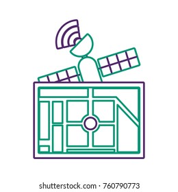 map navigation satellite signal application destination