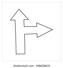 map and navigation symbol icon