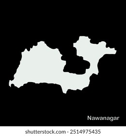 Mapa de Nawanagar Bloque, Distrito de Buxar, Estado de Bihar, República de la India, Gobierno de Bihar, territorio indio, India oriental, política, aldea, turismo
