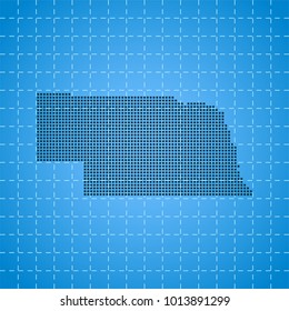 map of Nebraska