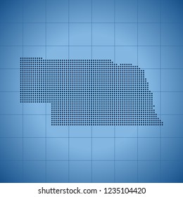 map of Nebraska
