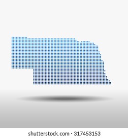 map of Nebraska