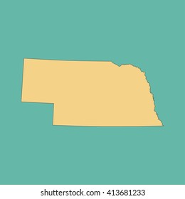 map of Nebraska