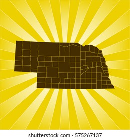 map of Nebraska
