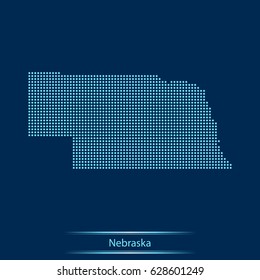map of Nebraska