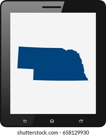 map of Nebraska