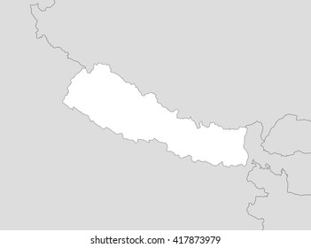 Map - Nepal