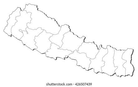 Map - Nepal