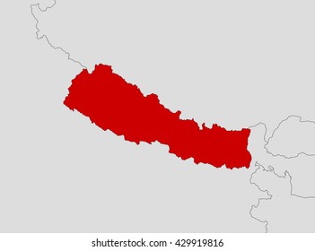 Map - Nepal