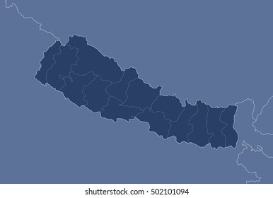Map - Nepal