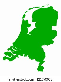 Map of the Netherlands