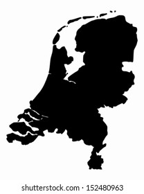 Map of the Netherlands