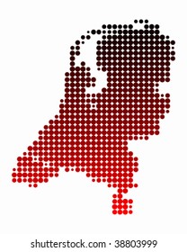 Map of the Netherlands