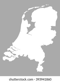 Map of the Netherlands