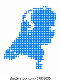 Map of the Netherlands