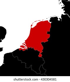 Map - Netherlands