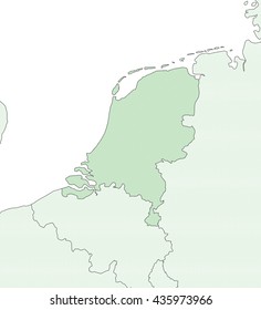 Map - Netherlands