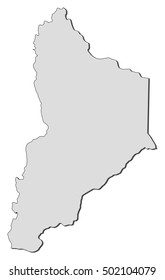 Map - Neuquen (Argentina)