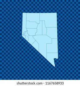 map of Nevada