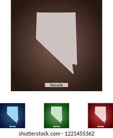 map of Nevada