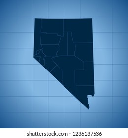 map of Nevada